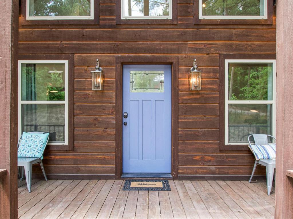 Stunning Luxury Cabin W Hot Tub And Fire Pit Holy Shiplap Is Perfect Romantic Couples Getaway 布罗肯鲍 外观 照片